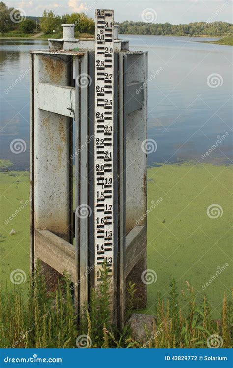 water level stock photo image  device water scale