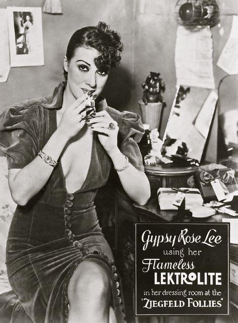 Gypsy Rose Lee January 9 1911 April 26 1970 Was An American