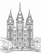 Templo Lds Colorir Slc Ausmalbilder Temples Birijus Bountiful Imprimir Kirtland Mormon Tempio Monumento Coro Biltmore Colorironline sketch template