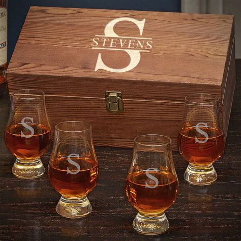 oakmont personalized glencairn whiskey t set