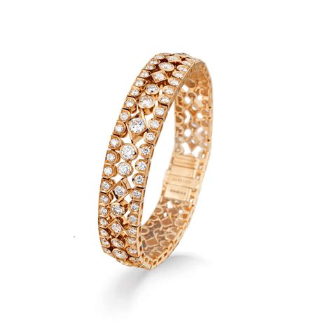 albemarle classic high jewellery diamond bracelet in 18ct rose gold