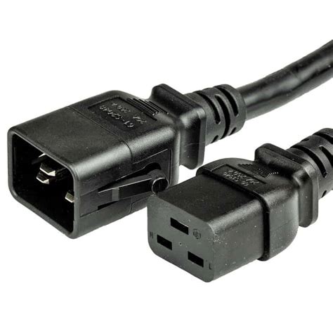 p lock      power cord black