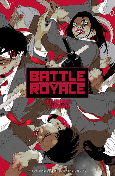 battle royale remastered book  koushun takami official publisher