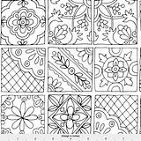 Tile Tiles Drawing Talavera Getdrawings sketch template