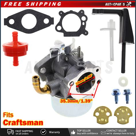 carburetor  craftsman model   tiller part   ebay