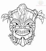 Tiki Taino Masks Tribal Puerto Totem Rican Meanings Maske Maori Tatouage Hawaiianisches Samoan Kittybabylove Polynesian Paintingvalley Stencils Tattoosandmoree Tatouages Tendance sketch template