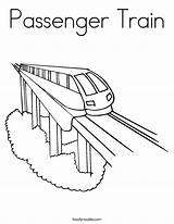 Coloring Train Passenger sketch template