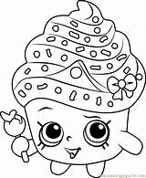 Shopkins Shopkin Printable Kids Drawing Coloringpages101 Colouring Cheeky Cute sketch template