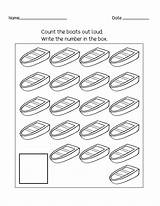 Counting Worksheets 101activity sketch template