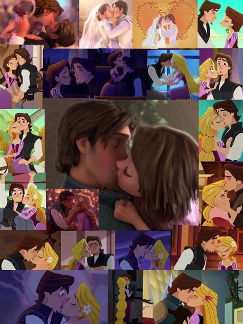 Rapunzel And Eugene Kisses Rapunzel And Eugene Disney