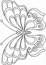 Butterfly Coloring Outline Pattern Dla Kolorowanka Do Motyl Motyle Wydruku Dziewczyn Pages Drawing Printable sketch template