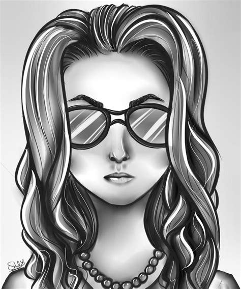 Girl With Sunglasses By Silody On Deviantart