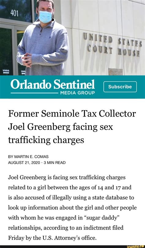 orlando sentinel media group former seminole tax collector joel