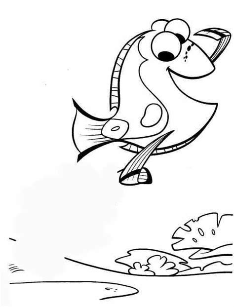 cartoon design finding nemo coloring pages ideas dory happy