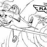 Dusty Coloring Planes Disney Crophopper Meet Flying Mountain Over sketch template