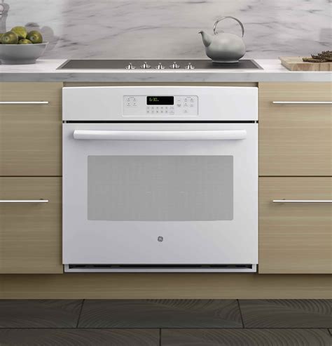 built  single wall oven ge   electric white finish kitchen wall ovens  home