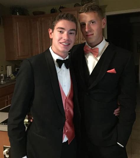 two gay west virginia high school athletes attend senior