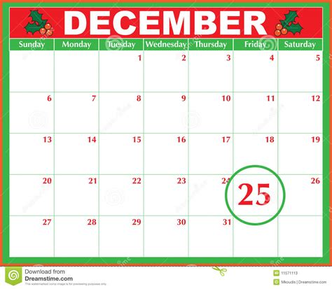 christmas calendar clipart   cliparts  images
