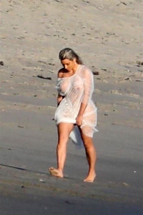 kim kardashian topless private pics and paparazzi see through nipples scandal planet