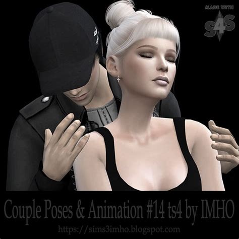 Sims 4 Ccs The Best Couple Poses And Animation 14 Ts4 By Imho Sims