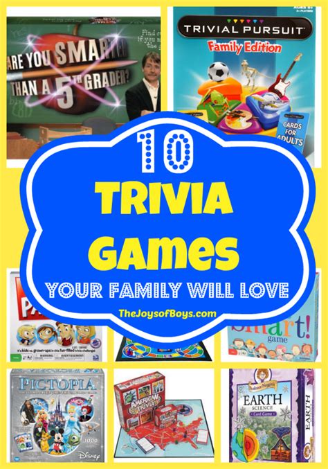 trivia games  entire family  love