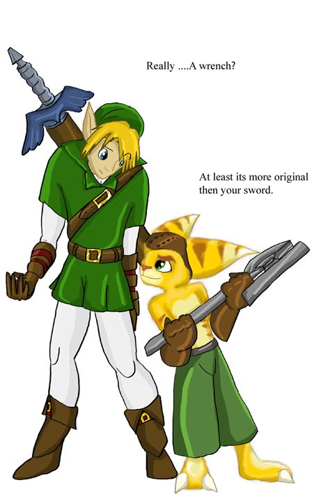 Ratchet And Link By Kazifasari On Deviantart