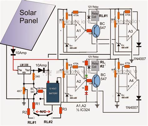 solar panel optimizer circuit homemade circuit projects
