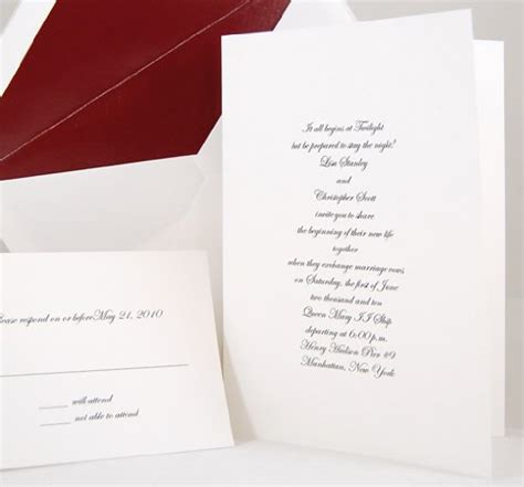 amazoncom plain blank wedding invitation fold radiant white