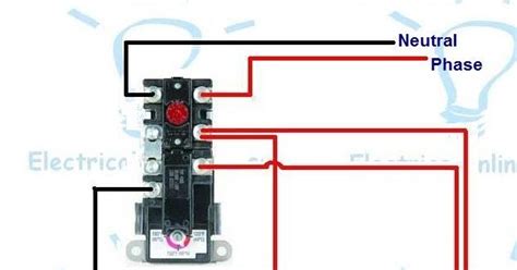 electric water heater wiring  diagram electrical