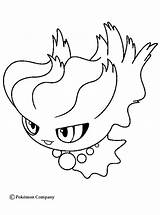 Coloring Pokemon Pages Ghost Misdreavus Print sketch template