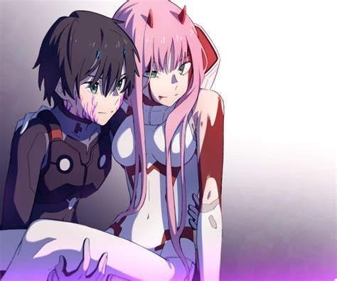 Zero Two And Hiro Darling In The Franxx Drawn By Leje39