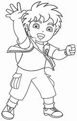 Coloring Boy Little Pages Characters Drawing Printable Drawings sketch template