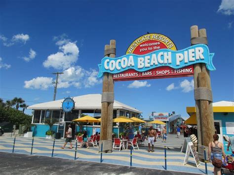 cocoa beach pier cocoa beach pier beach
