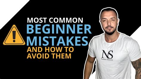 common beginner mistakes    avoid  youtube