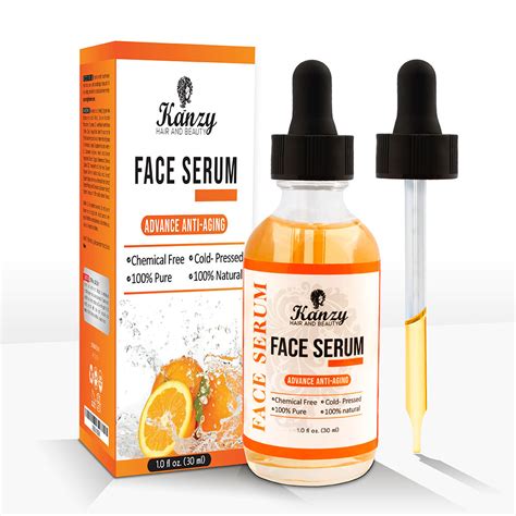 pure  vitamin  serum  face skin moisturizer kanzy