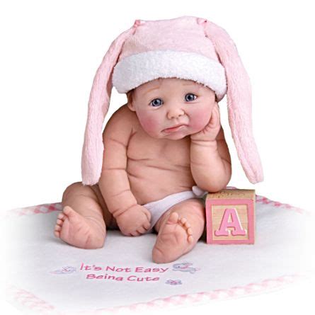 easy  cute miniature baby doll