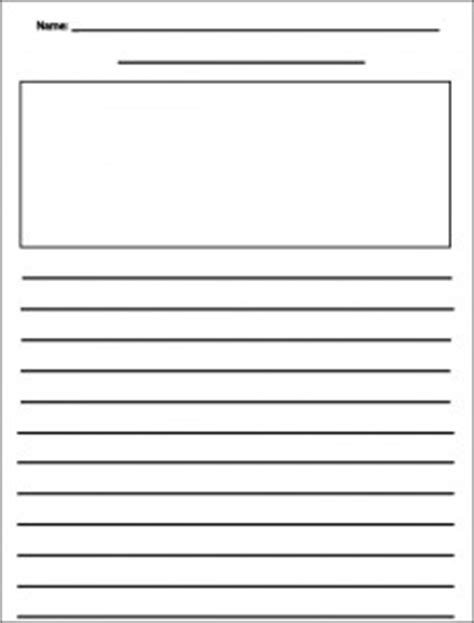 images    grade printable lined paper  grade lined