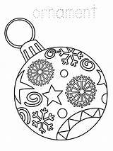 Christmas Coloring Pages Ornament Kids Ornaments Printable Color Choose Board Numbers Christian Tree sketch template