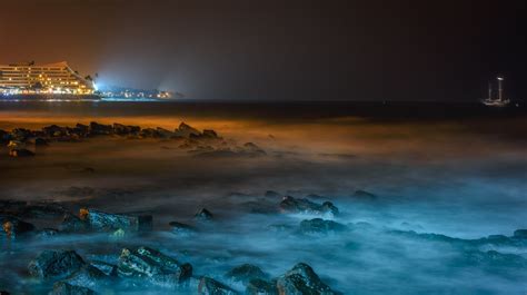 pacific ocean  night   kailua kona   flickr