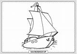 Barco Barcos Rincondibujos Medios Entradas Navegación sketch template