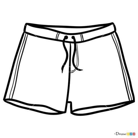 draw shorts clothes
