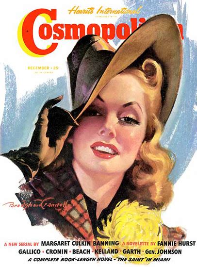 Cosmopolitan Magazine Copyright 1940 Margaret Culkin Mad Men Art