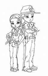 Jadedragonne Troopers Sarahcreations Dragonne Coloriages sketch template