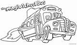 Bus Coloring Vw Getcolorings Magic School Pages sketch template