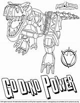 Rangers Power Coloring Pages Printable Dino Megaforce Kids Thunder Clipart Library Book Getdrawings Print Popular sketch template