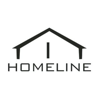 homeline logo brand mark  behance