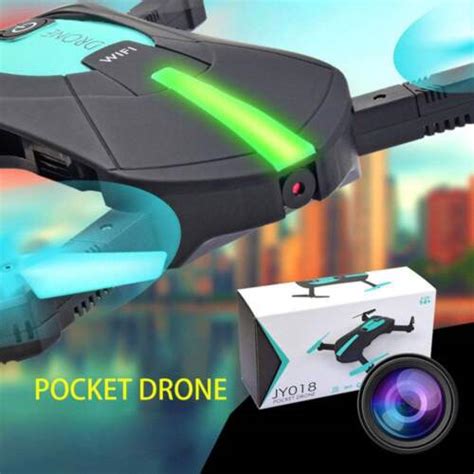 jy pocket drone hd camera wi fi app control foldable quadcopter  selfies ebay