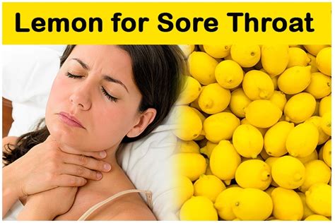 lemon for sore throat home remedies 2 u homeremedies