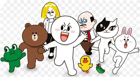 friends character sticker png xpx watercolor cartoon