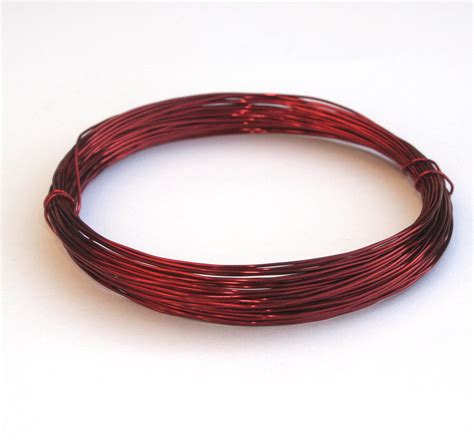 copper wire red mm beading fantastic